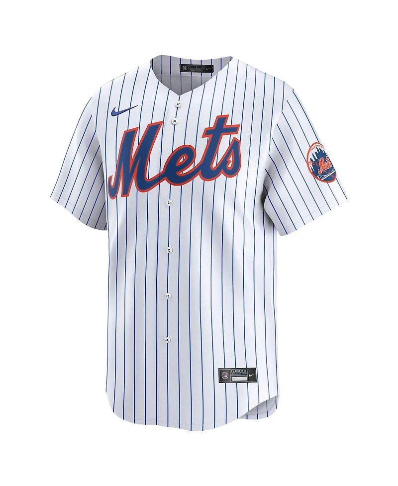Nike Men's White New York Mets Home Limited Jersey