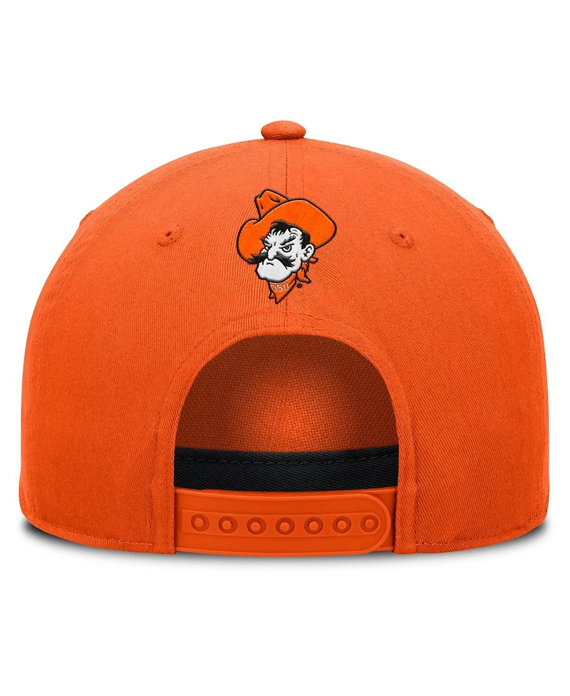 Fanatics Men's Orange Oklahoma State Cowboys Foul Ball Rope Adjustable Hat
