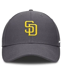 Nike Men's Gray San Diego Padres Club Performance Adjustable Hat