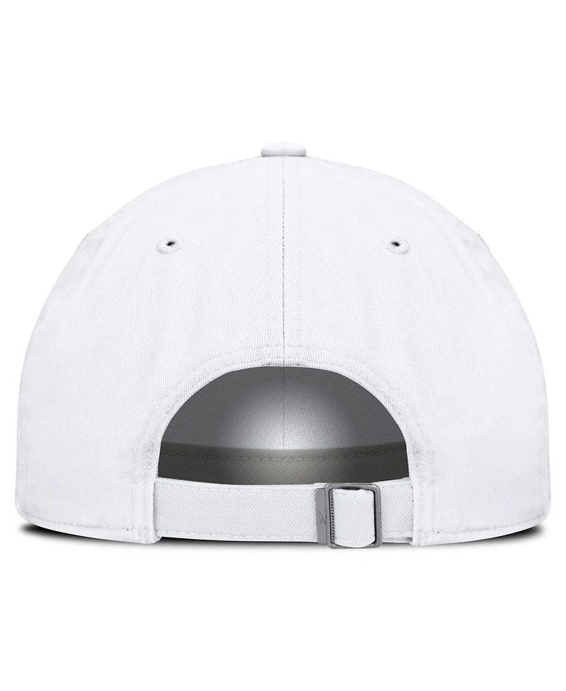 Nike Men's White Penn State Nittany Lions Core Club Mascot Wordmark Adjustable Hat