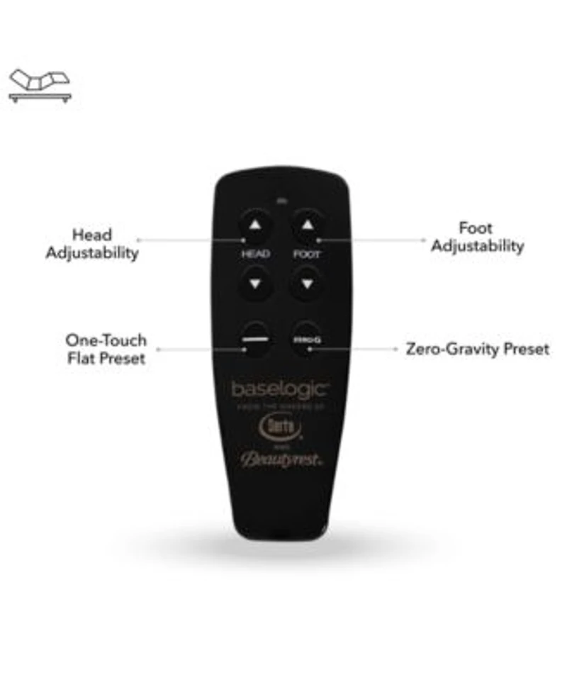 Beautyrest Baselogic Silver Adjustable Base Collection