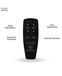 Beautyrest Baselogic Silver Adjustable Base Collection