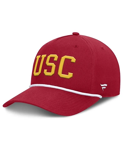 Fanatics Men's Cardinal Usc Trojans Foul Ball Rope Adjustable Hat