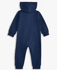 Nike Baby Essentials Hooded French Terry Coverall 3 Pack Core Ankle Gripper Socks