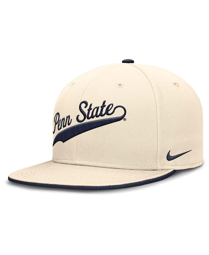 Nike Men's Natural Penn State Nittany Lions Primetime True Performance Fitted Hat