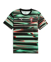 Puma Men's Black Portugal National Team 2025 Pre-Match Training Jersey