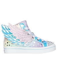Skechers Little Girls Twinkle Toes Twi-Lites 2.0 - Dreamy Wings Light Up Casual Sneakers from Finish Line