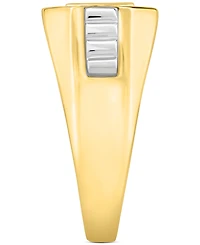 Men's Diamond Octagon Cluster Ring (1/2 ct. t.w.) in 10k Gold