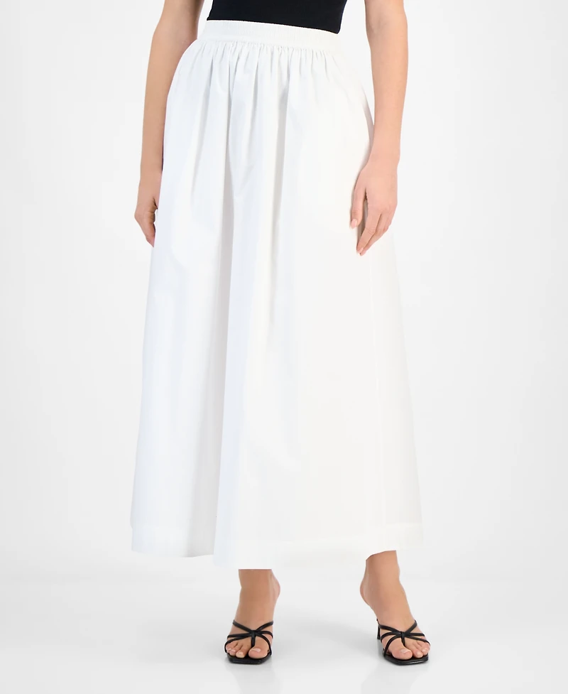 Boss Orange Women's Cotton Pull-On Maxi Skirt
