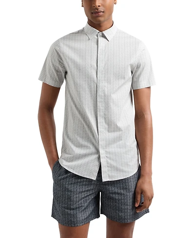 A|X Armani Exchange Men's Ax Logo Shirt