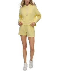 Dkny Sport Women's Cotton Embroidered Logo Pullover Hoodie