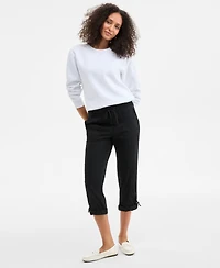 Style & Co Women's Mid-Rise Pull-On Capri Pants, Exclusively at Macy's