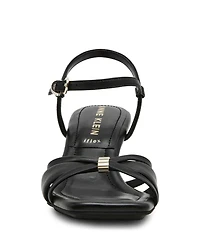 Anne Klein Women's Jelena Ankle Buckle Strap Dress Sandals