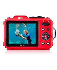 Kodak Pixpro WPZ2 16MP Full Hd Waterproof Rugged Digital Camera, Red
