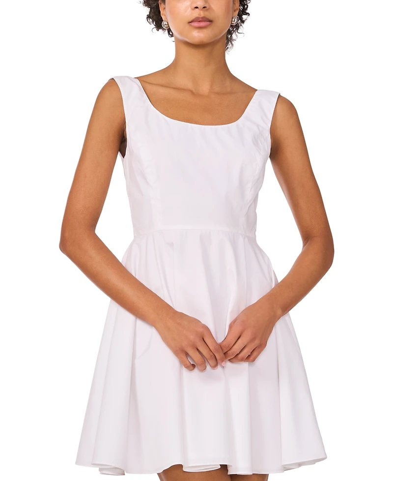 1.state Women's Cotton Cutwork Mini Dress