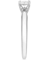 Diamond Solitaire Princess-cut Engagement Ring (1/4 ct. t.w.) in 14k White Gold