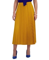 Kasper Women's Pleated Midi Skirt, Regular & Plus Sizes