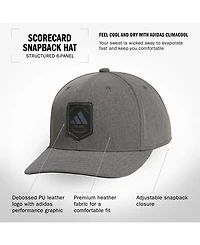 adidas Men's Scorecard Snapback Hat