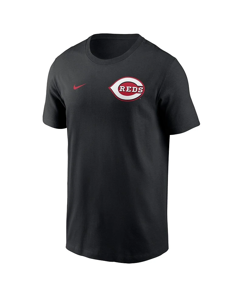 Nike Men's Black Cincinnati Reds 2-Hit T-Shirt