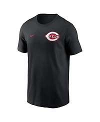 Nike Men's Black Cincinnati Reds 2-Hit T-Shirt