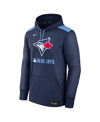Nike Men's Navy Toronto Blue Jays Authentic Collection Performance Pullover Hoodie
