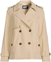 Lands' End Women's Trench Rain Jacket