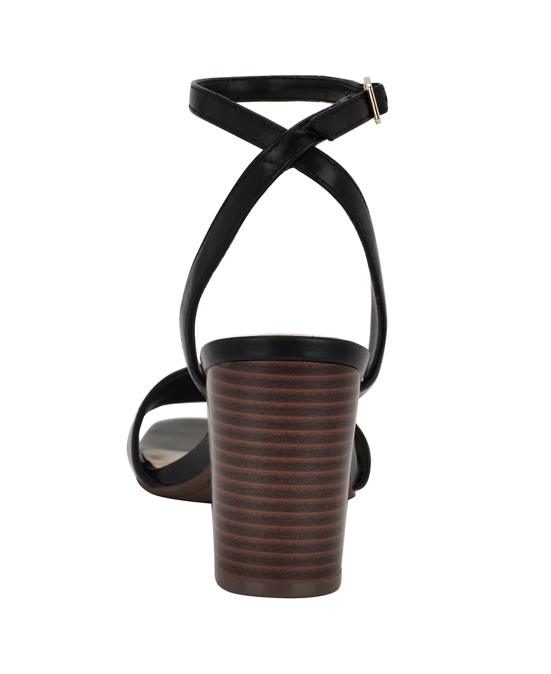 Tommy Hilfiger Women's Skilars High Block Heel Sandals