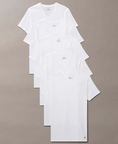 Calvin Klein Men's -Pack Cotton Classics V-Neck T-Shirts