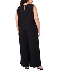 Vince Camuto Plus High-Rise Wide-Leg Pants