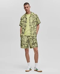 Mode Of One Mens Vacation Palm Camp Shirt Shorts Exclusively At Macys