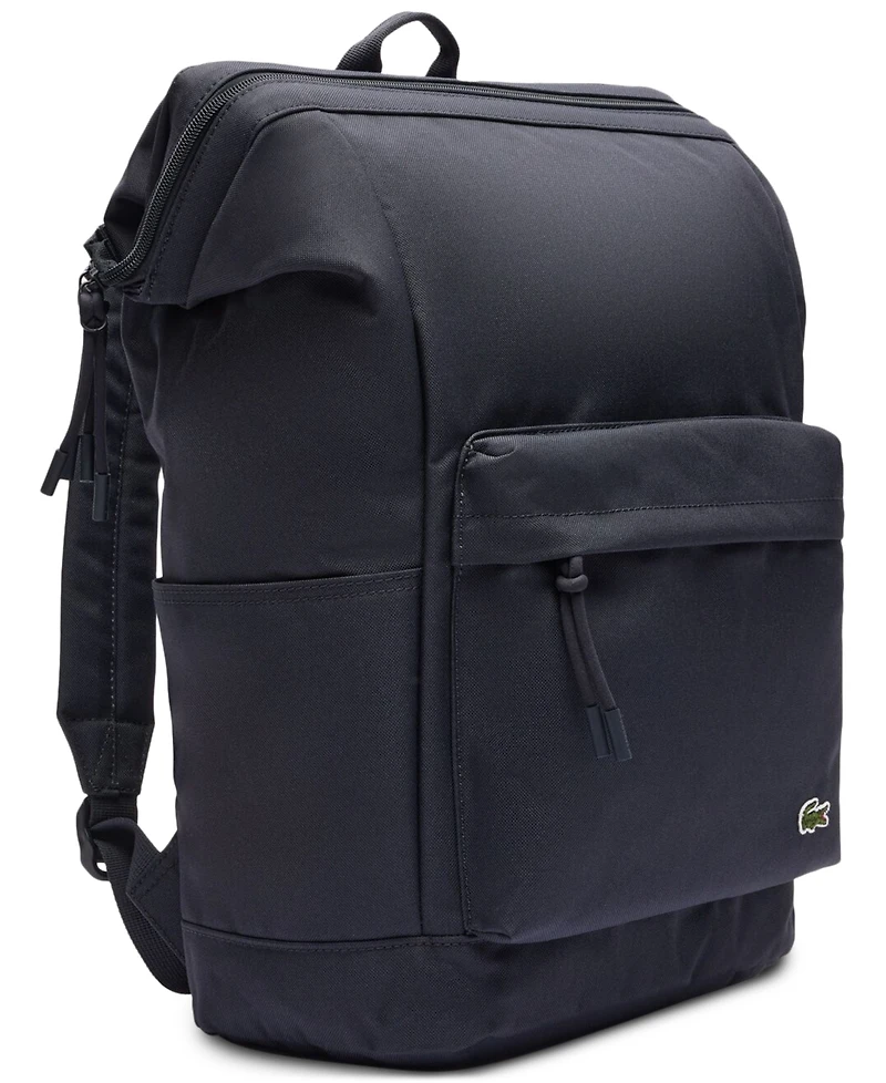 Lacoste Men's Rectangle Logo Backpack