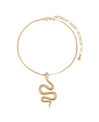 Ettika Serpentina Pendant Choker Necklace