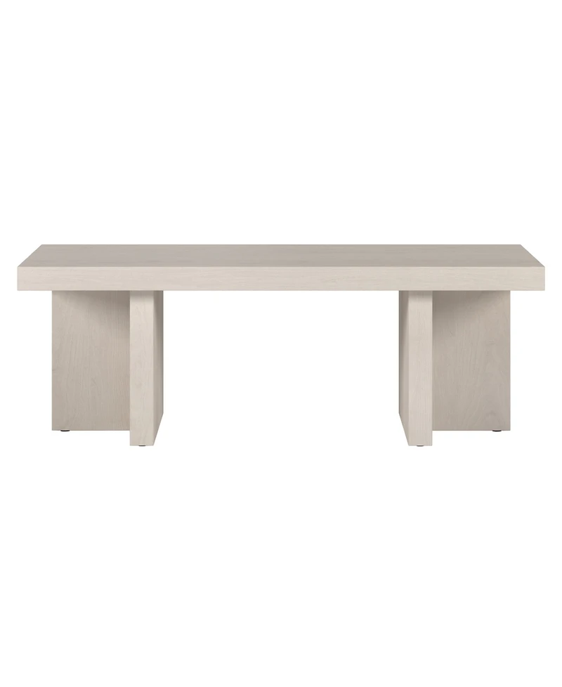 Hudson & Canal 44" Dimitra Wide Rectangular Coffee Table