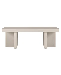 Hudson & Canal 44" Dimitra Wide Rectangular Coffee Table