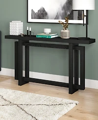 Hudson & Canal 55" Breslow Wide Rectangular Console Table