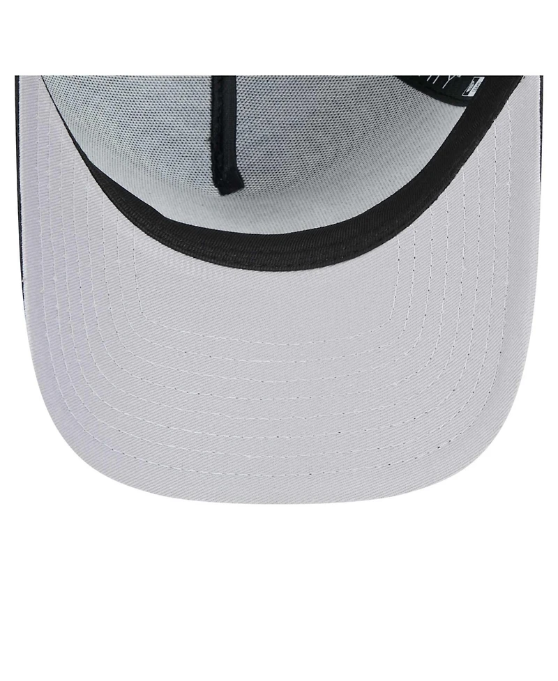 New Era Men's Black San Diego Padres 9FORTY A-Frame Adjustable Hat