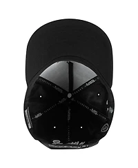 Pro Standard Men's Black Seattle Kraken Paint the City Pinch Front Snapback Hat