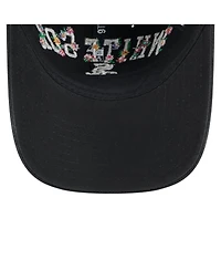 New Era Women's Black Chicago White Sox 2025 Spring Training Floral 9TWENTY Adjustable Hat