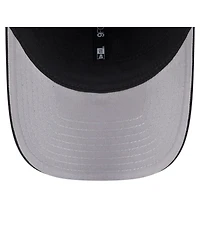 New Era Men's Black Pittsburgh Pirates Player Replica 9FORTY Adjustable Hat