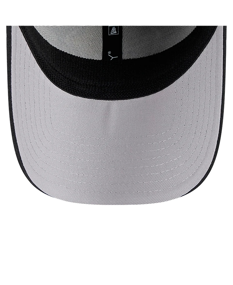 New Era Men's Black Jacksonville Jaguars Throwback Active Tech 39THIRTY Flex Hat