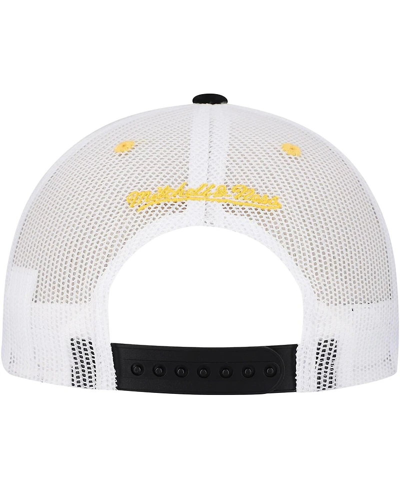 Mitchell & Ness Men's Black Pittsburgh Pirates Sideline Trucker Adjustable Hat