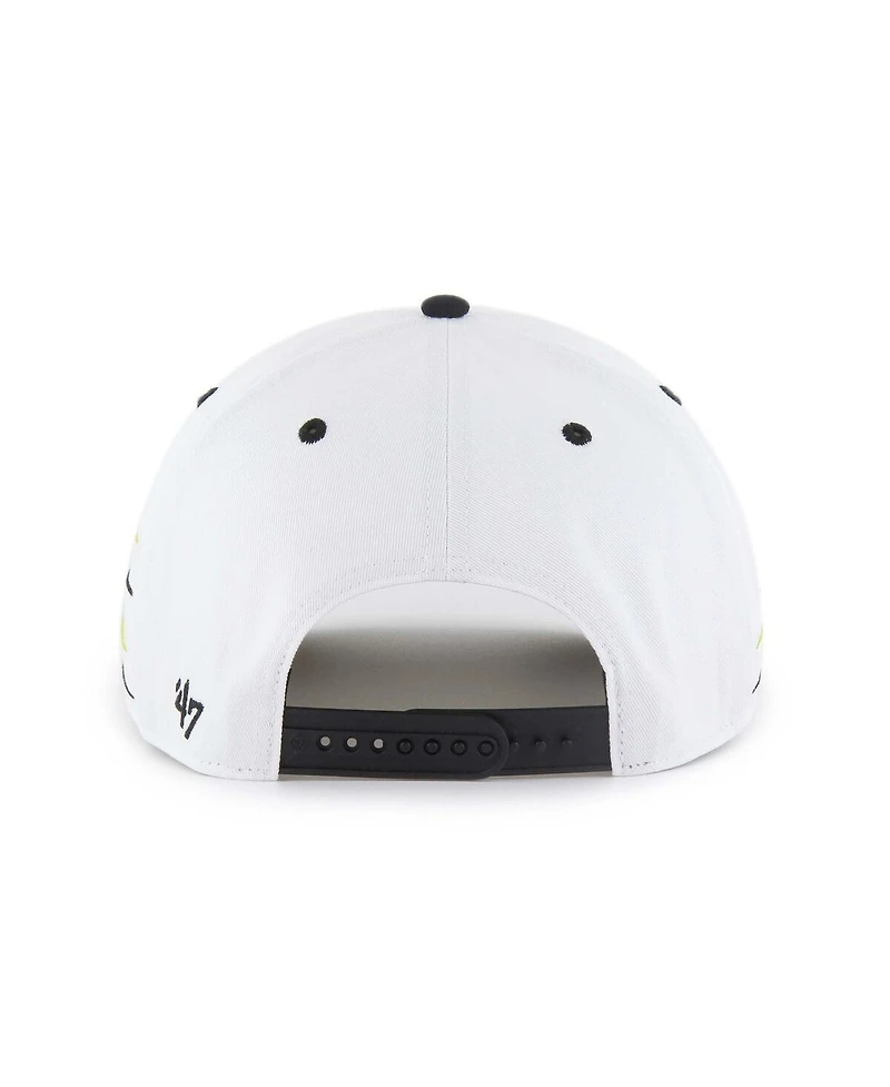 '47 Brand Men's White William Byron Diamond Cut Hitch Adjustable Hat