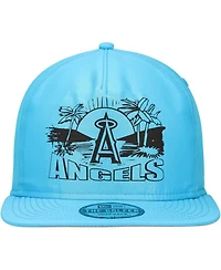 New Era Men's Blue Los Angeles Angels Neon Golfer Snapback Hat