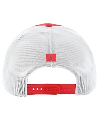 '47 Brand Men's Red Los Angeles Angels Downburst Trucker Adjustable Hat