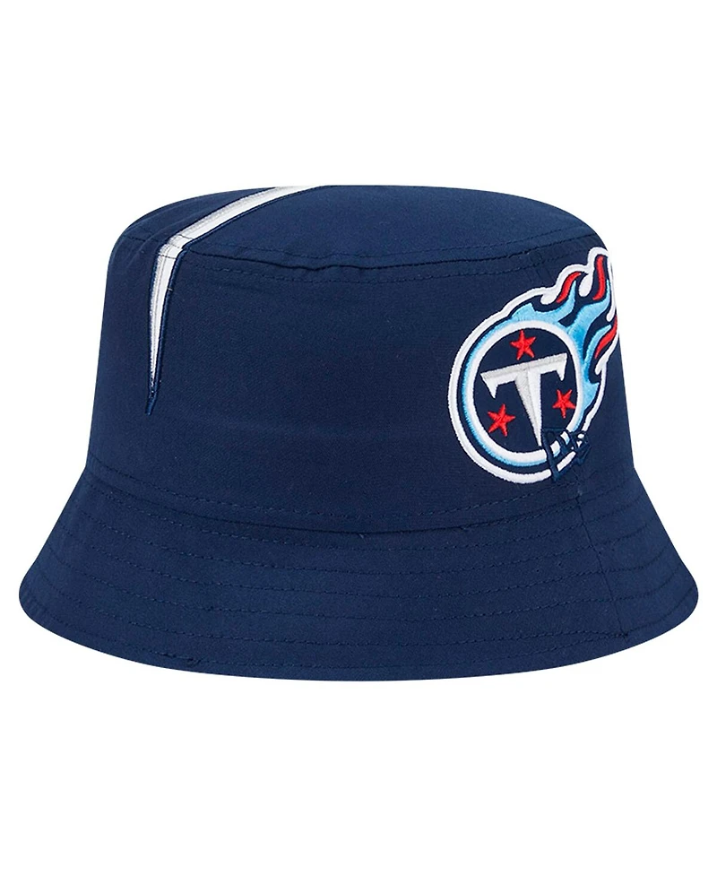 New Era Men's Navy Tennessee Titans Helmet Bucket Hat