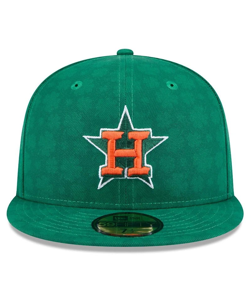 New Era Men's Kelly Green Houston Astros St. Patrick's Day 59FIFTY Fitted Hat