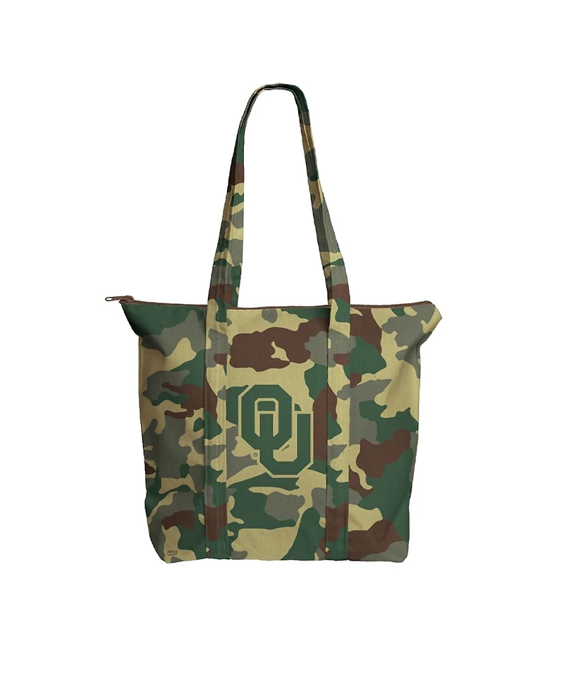 Indigo Falls Oklahoma Sooners Everyday Camo Tote Bag