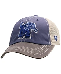 Top of the World Men's Royal Memphis Tigers Off Road Adjustable Trucker Hat