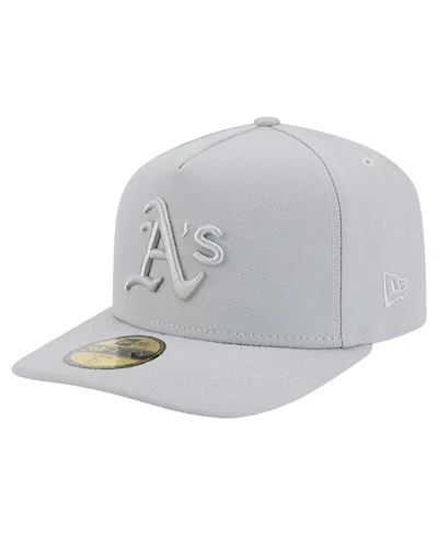 New Era Men's Gray Athletics Colorpack 59FIFTY Fitted Hat