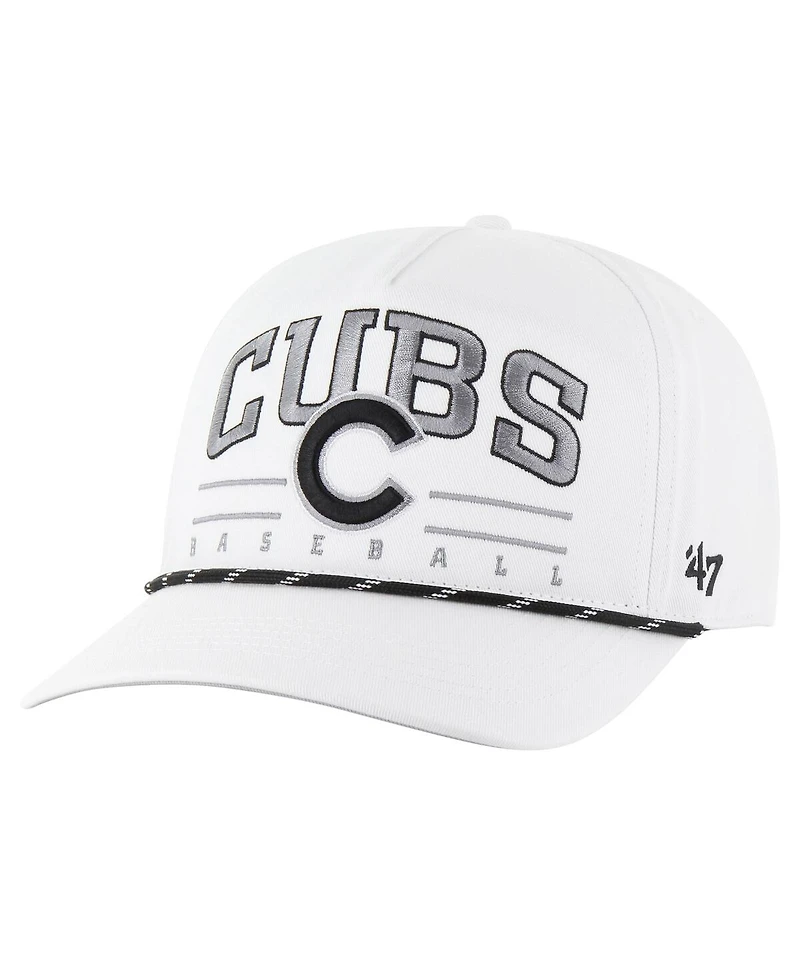 '47 Brand Men's White Chicago Cubs Roscoe Speckle Hitch Adjustable Hat